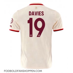 Bayern Munich Alphonso Davies #19 Tredjetrøje 2024-25 Kortærmet